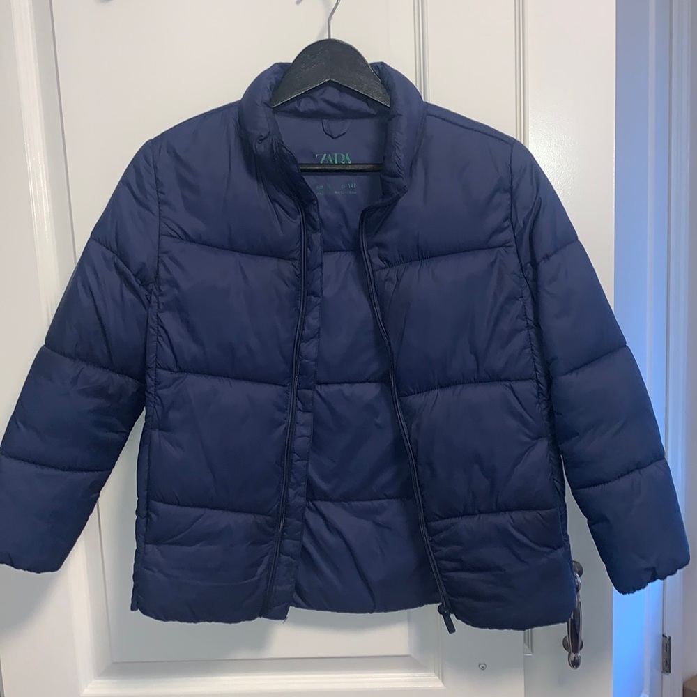 Zara’s boy’s navy spring jacket